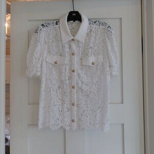 Generation Love Classic white Blouse SZ S